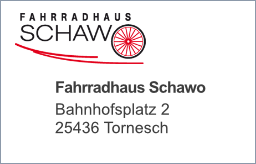 Karte vom Fahrradhaus Schawo, Bahnhofsplatz 2, Tornesch